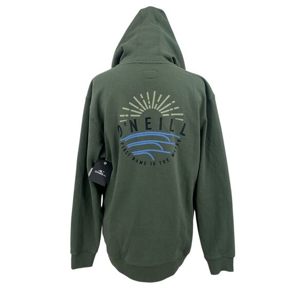 O'Neill Hoodie Boys Youth XL Ivy Green Fifty Two Pullover Fleece Standard Fit - Picture 1 of 13